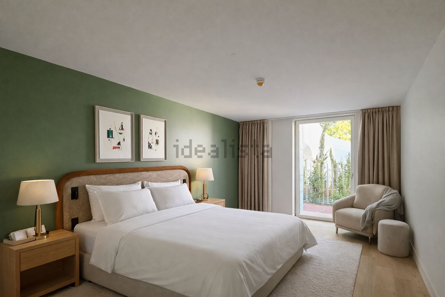 出租公寓 t2在Rua da Alegria - 卧室