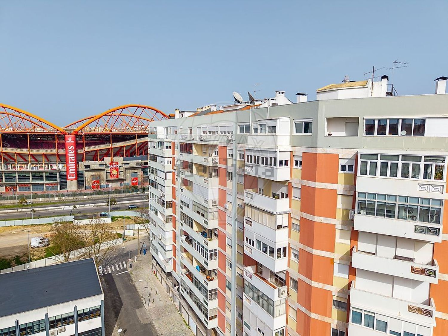 出租公寓 t1在Largo Maurício de Oliveira - 视线