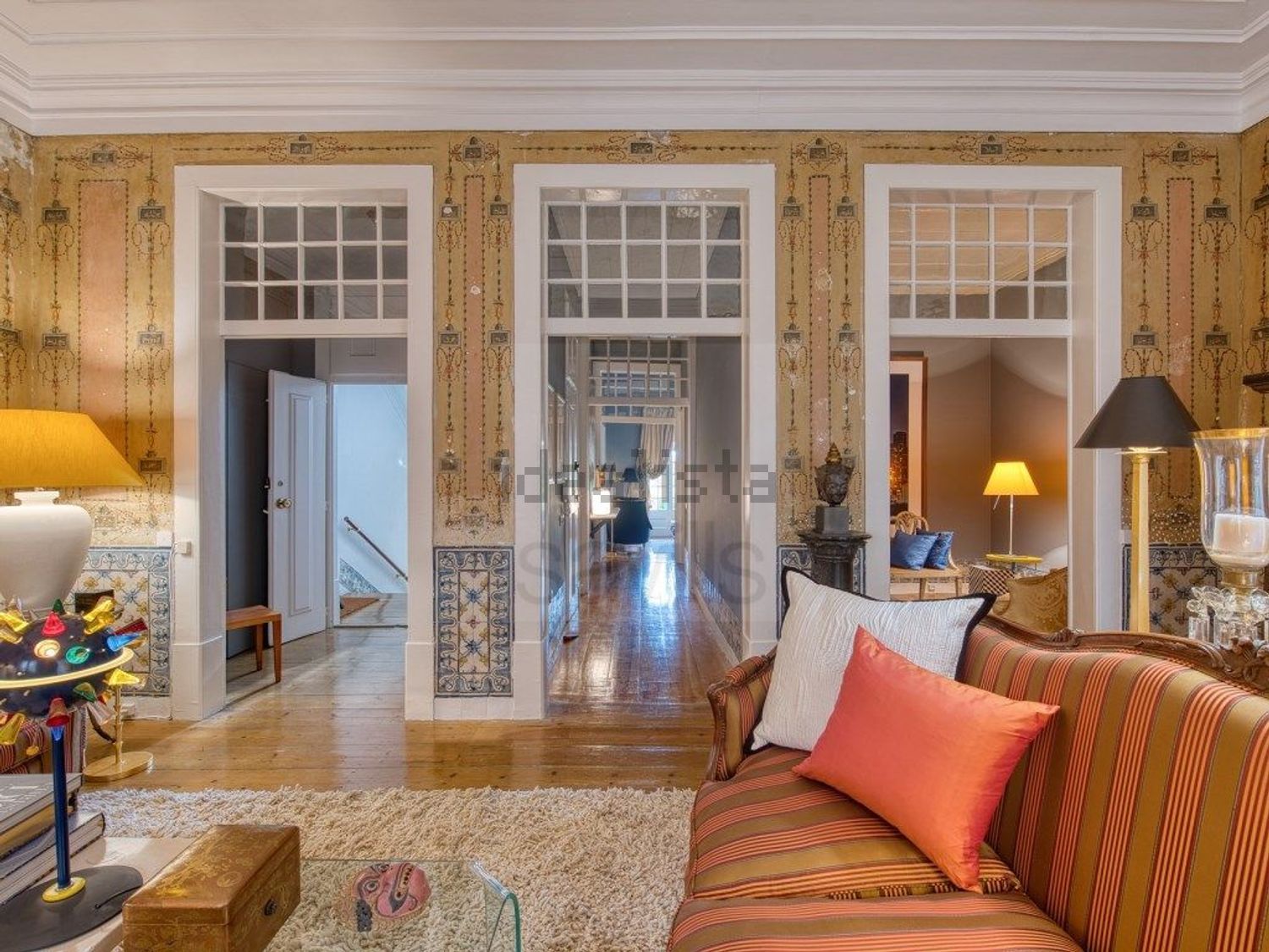 公寓 t2出售在Rua do Barão, 15 - 客厅