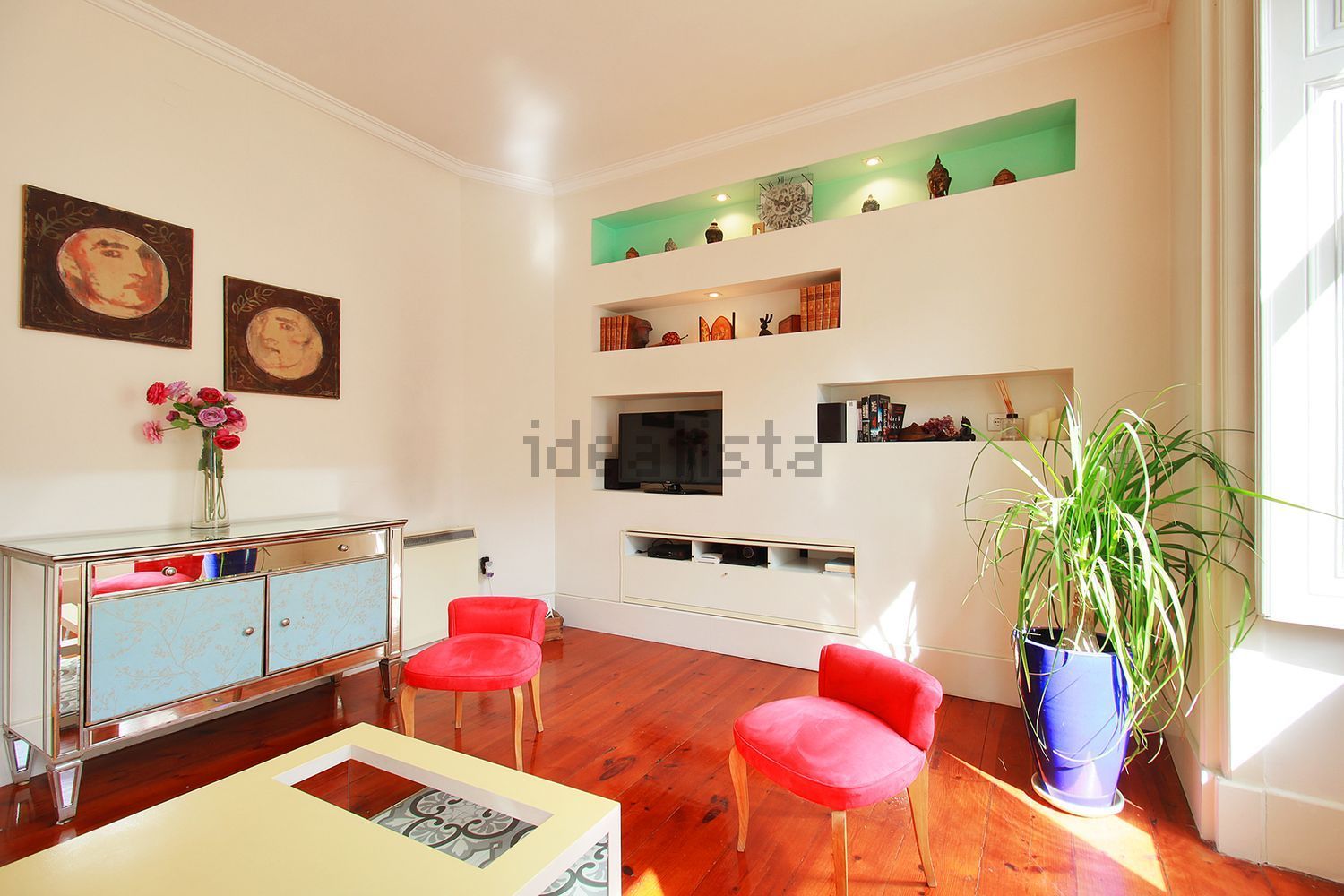 复式公寓出售在Rua das Taipas - 客厅