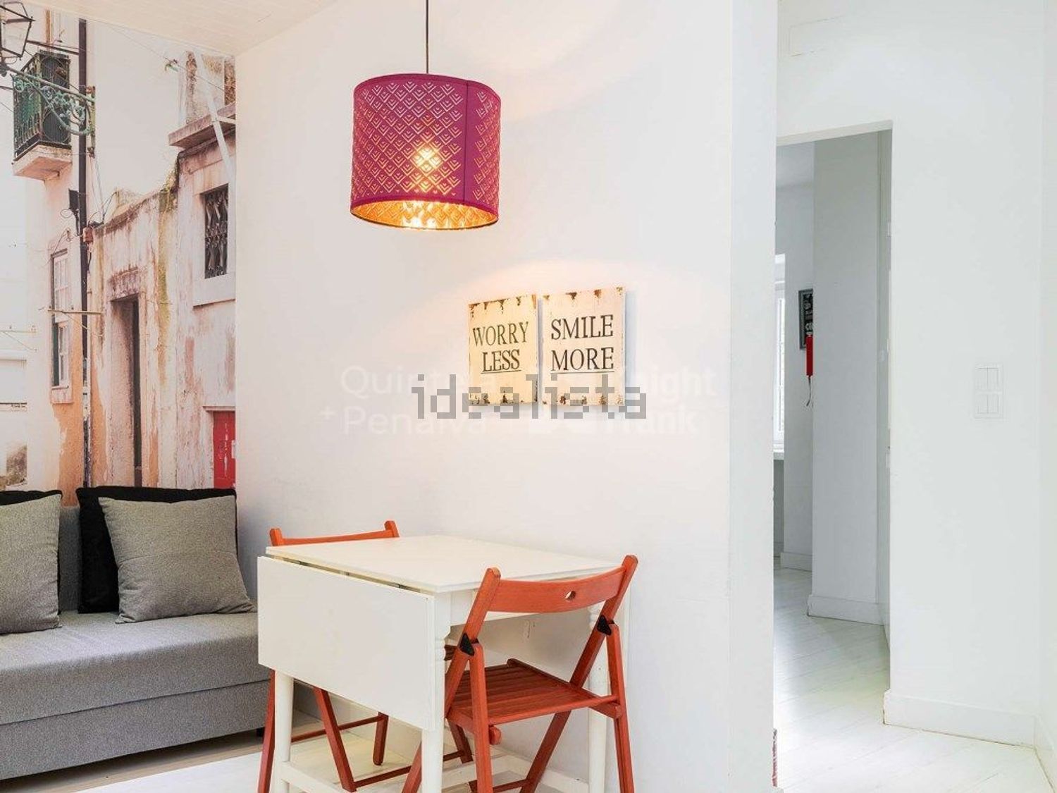 出租公寓 t1在Campo de Santana - Santa Marta - 客厅