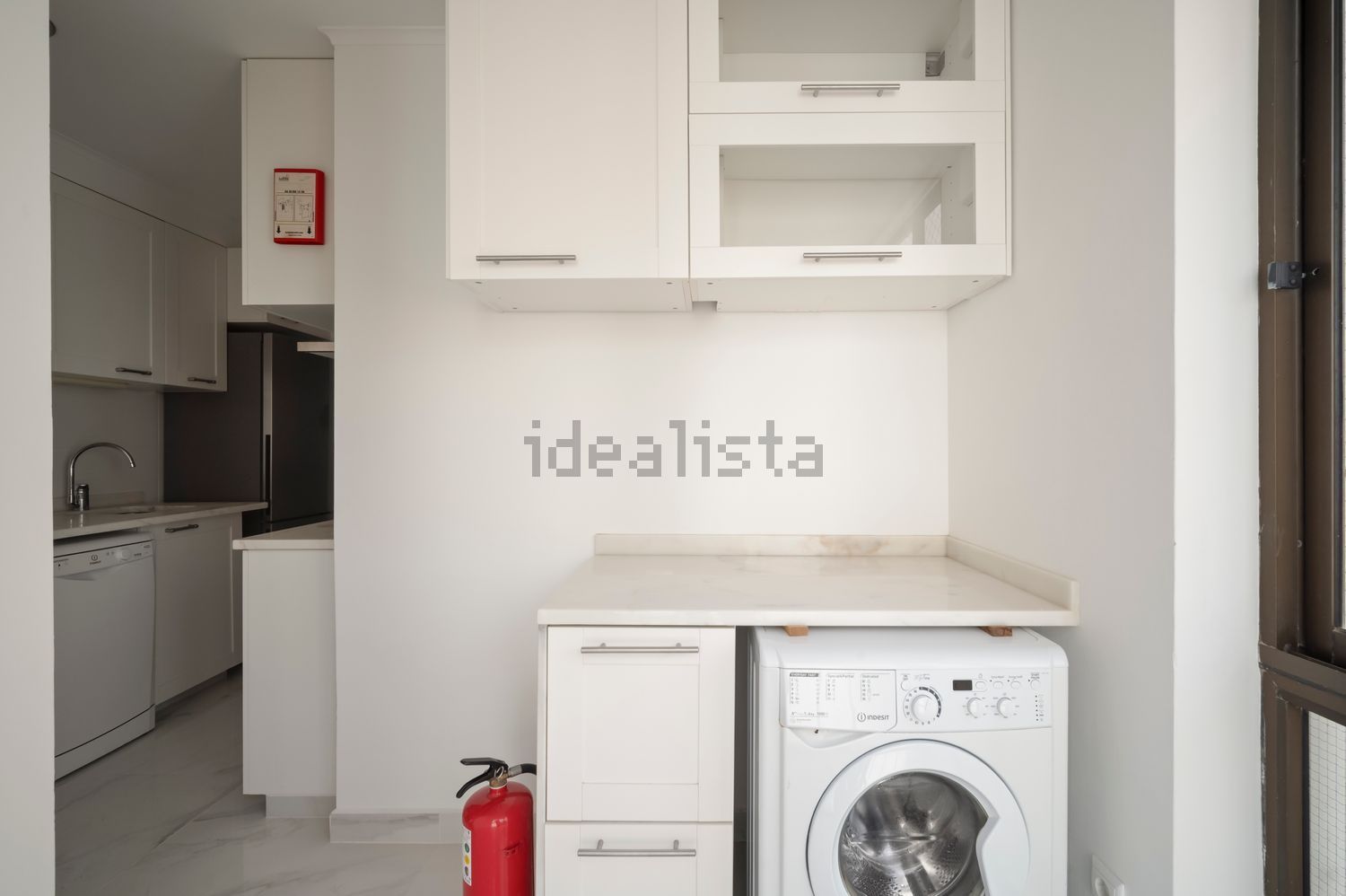 出租公寓 t1在Avenida Biarritz, 299 - 厨房