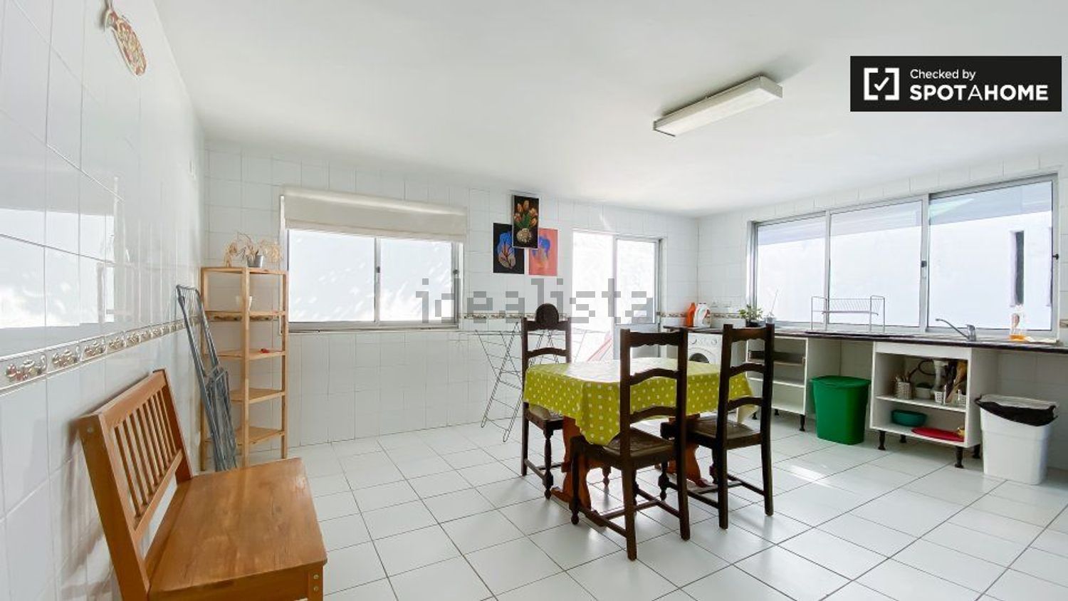 出租房间在Rua da Esperança - 厨房