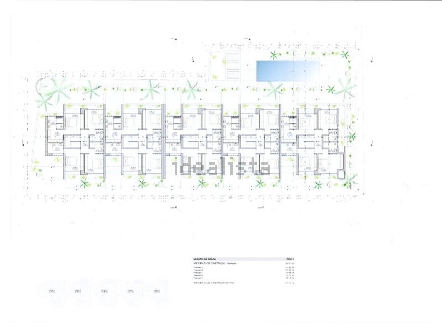 小楼房或独栋别墅出售在Rua Marechal Craveiro Lopes, 43 - 平面图