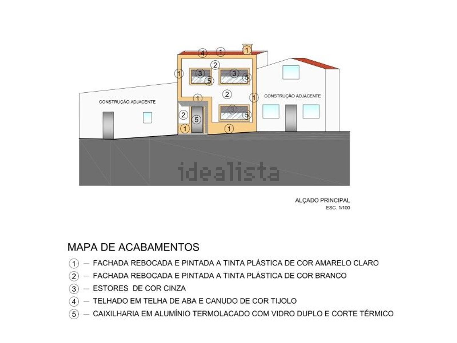 小楼房或独栋别墅出售在Enxara do Bispo - Gradil - Vila Franca do Rosário - 平面图