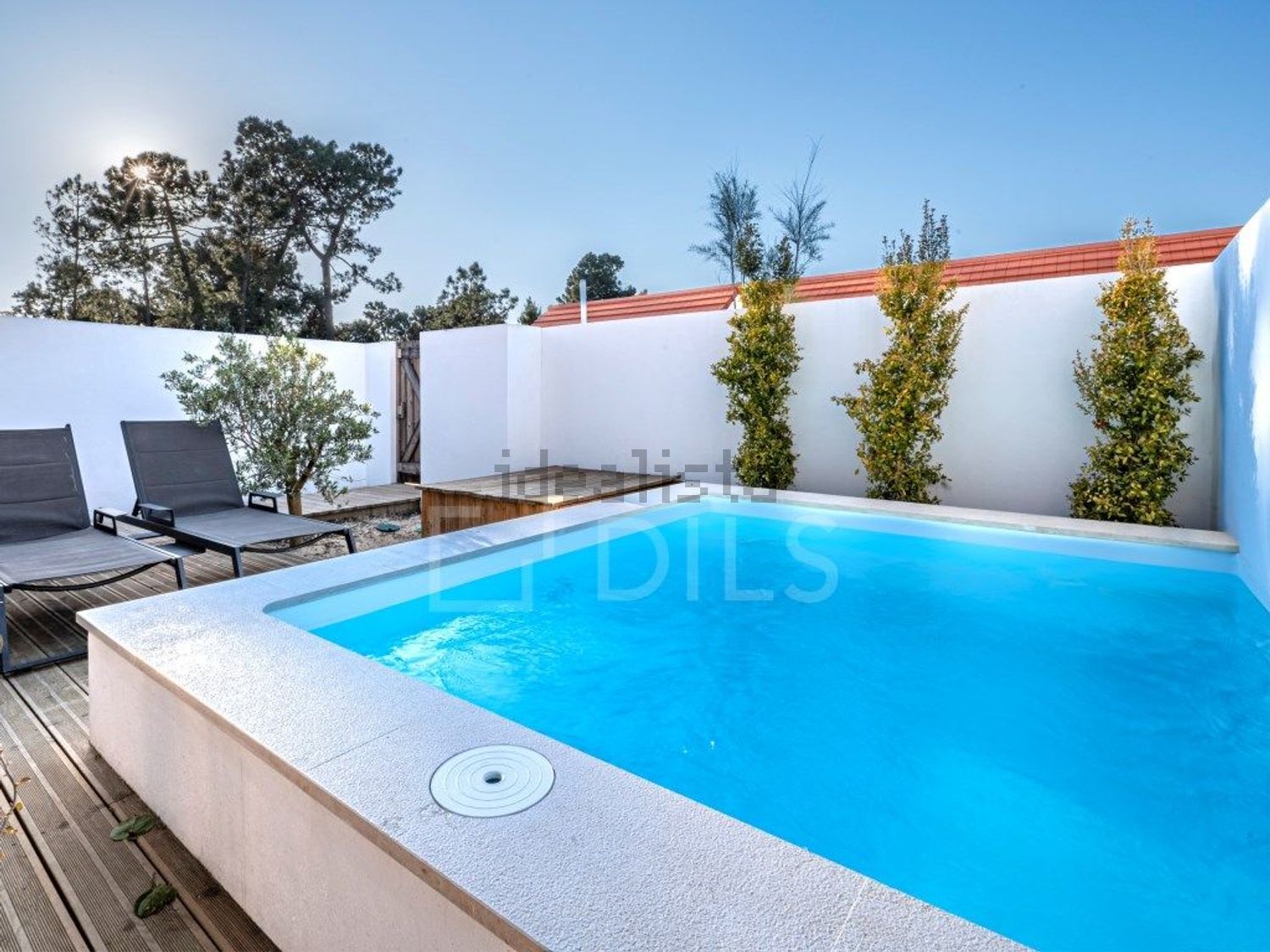 双拼别墅出售在Rua da Eira - 游泳池