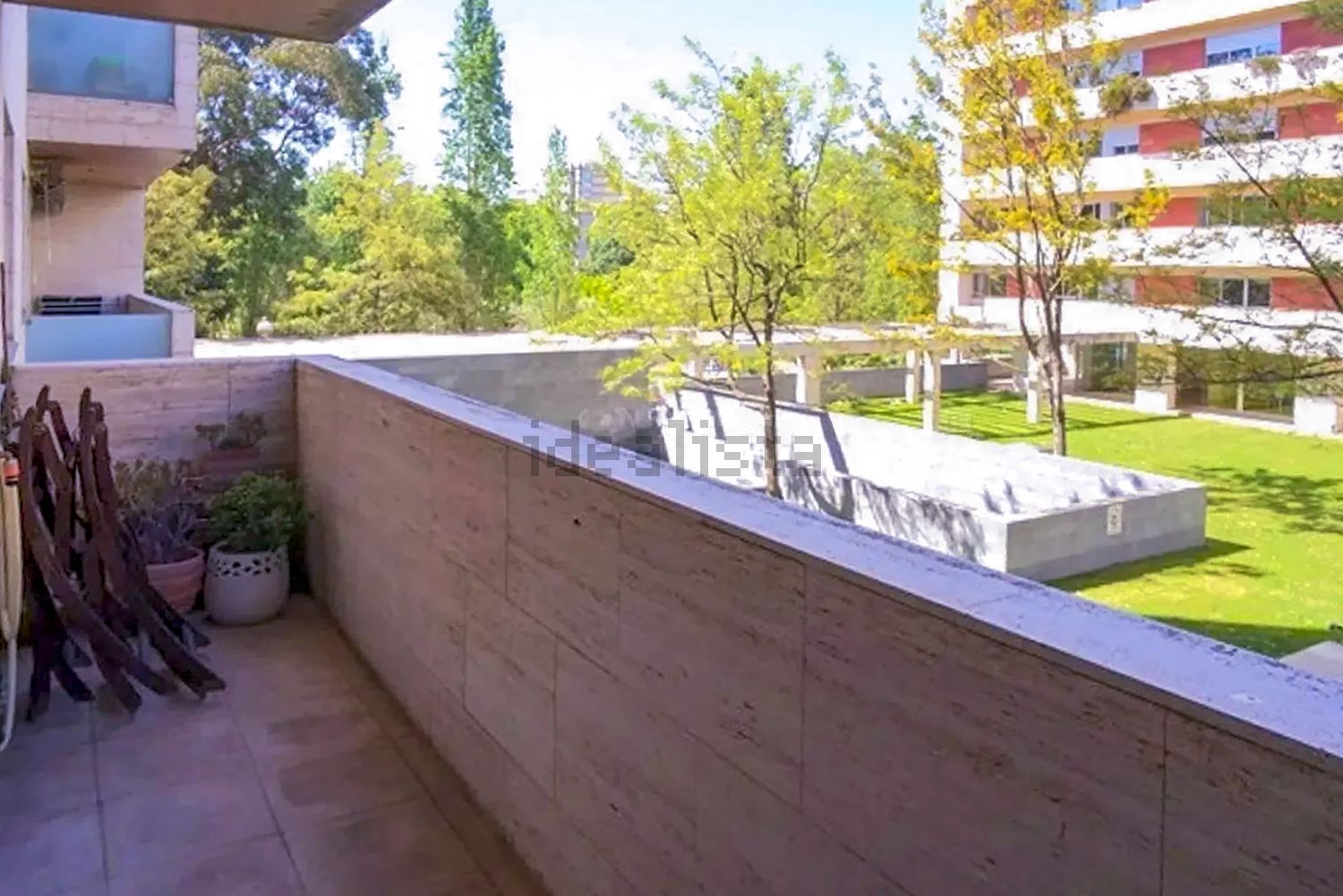 出租公寓 t1在Rua Arnaldo Ferreira - 阳台