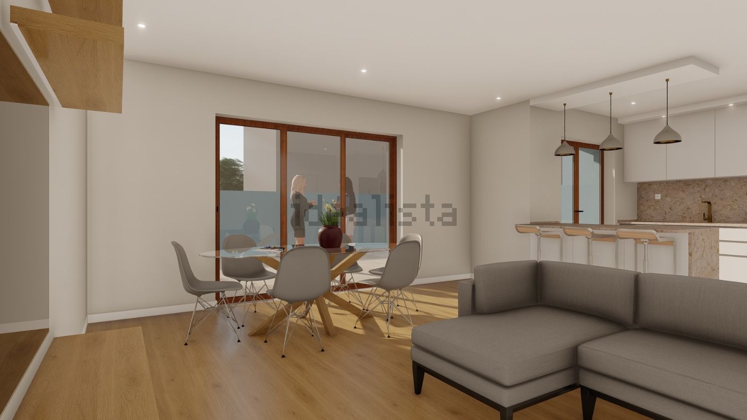 公寓 t2出售在Avenida José Antunes, 14 - 客厅