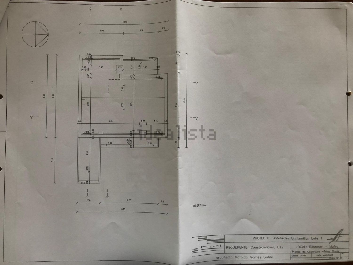出租双拼别墅在Praceta Mar á Vista - 平面图