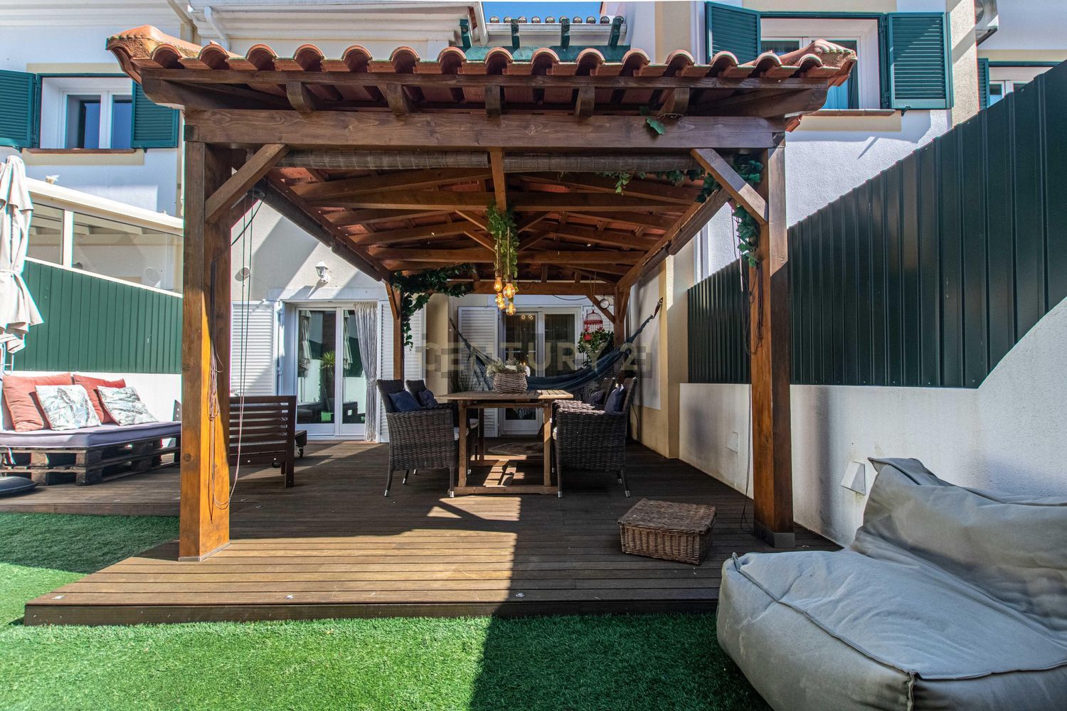 联排别墅出售在Venda do Pinheiro e Santo Estêvão das Galés - 阳台