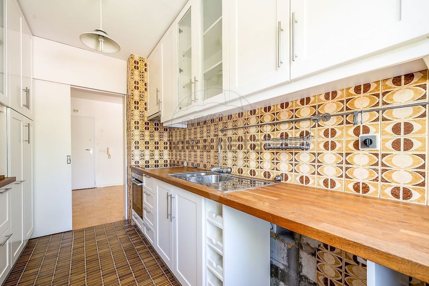 出租公寓 t2在Rua Maria Veleda - 厨房