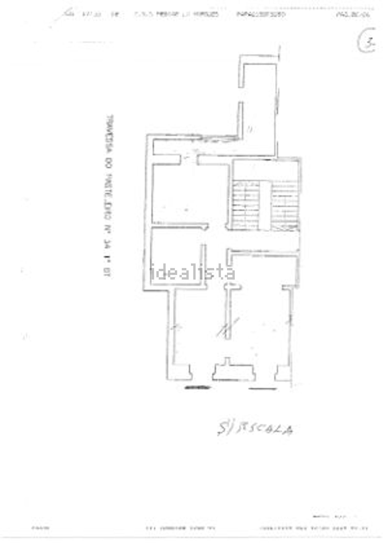 公寓 t1出售在Travessa do Pasteleiro - 平面图