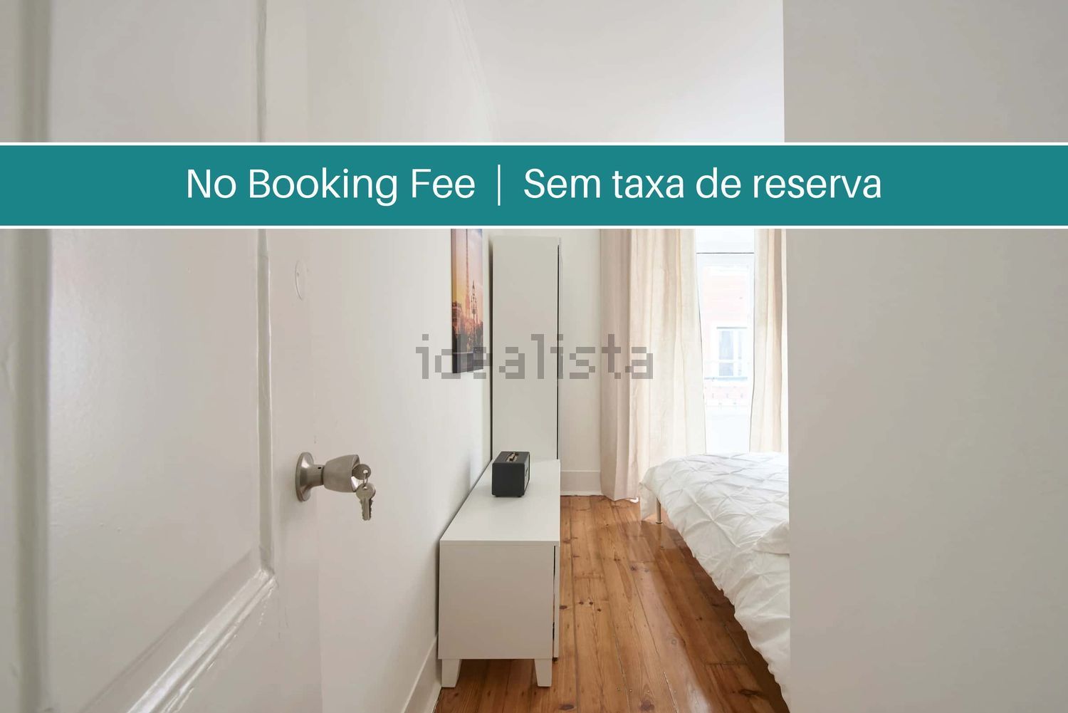 出租房间在Rua Nova da Trindade, 22 - 卧室