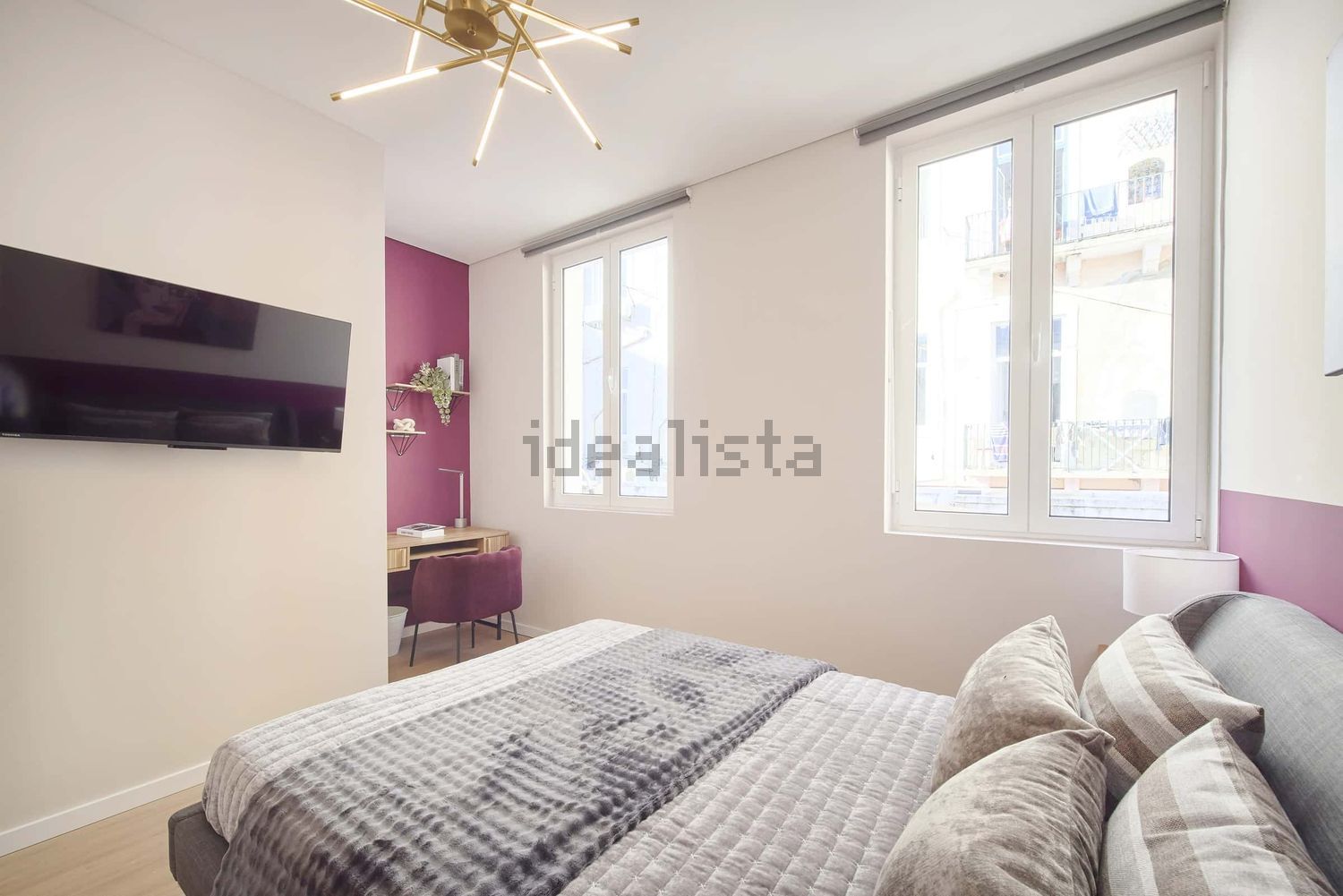 出租房间在Largo Vitorino Damásio, 2 - 卧室