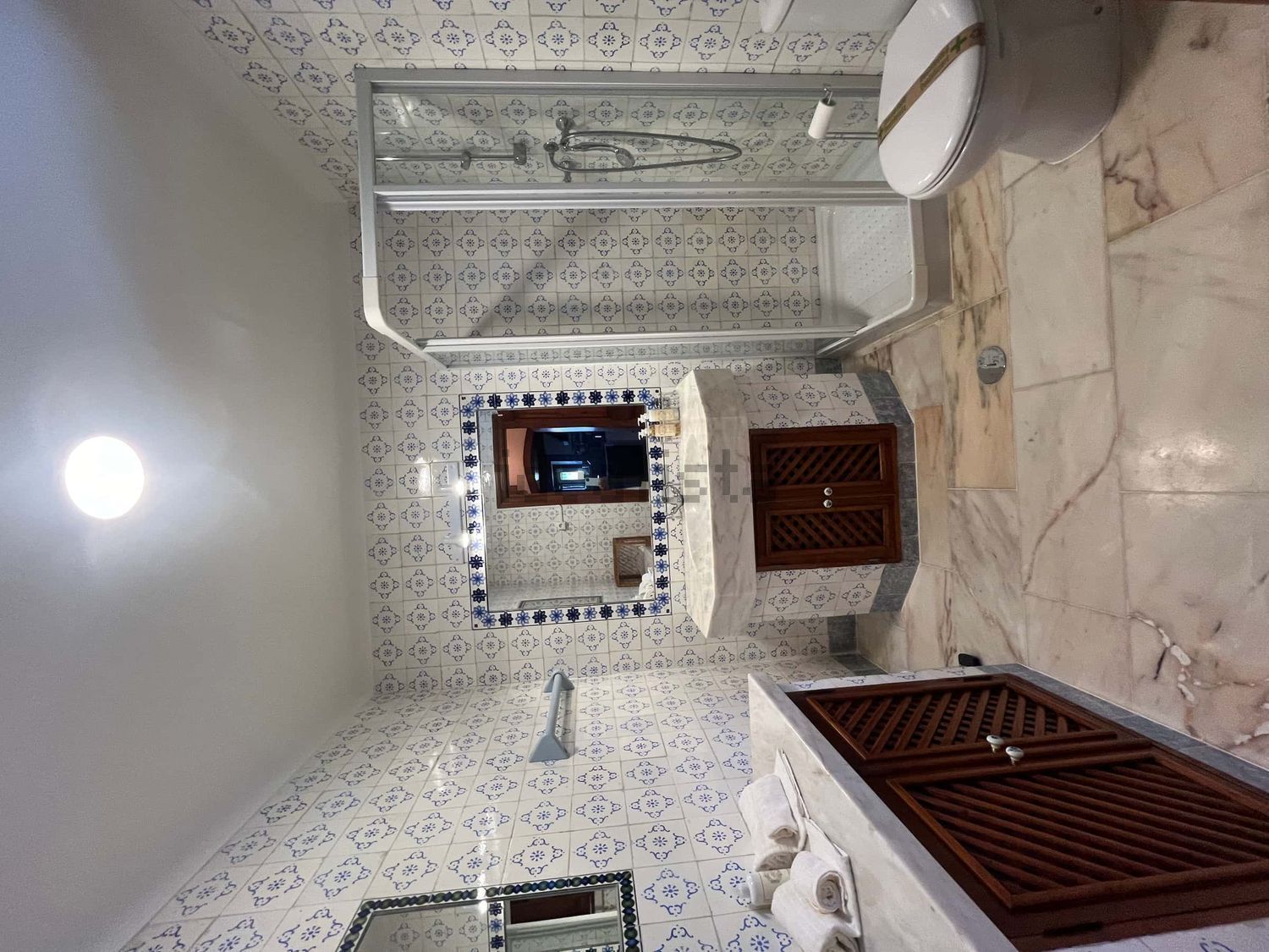 出租公寓 t1在Rua da Mina, 21 - 卫生间