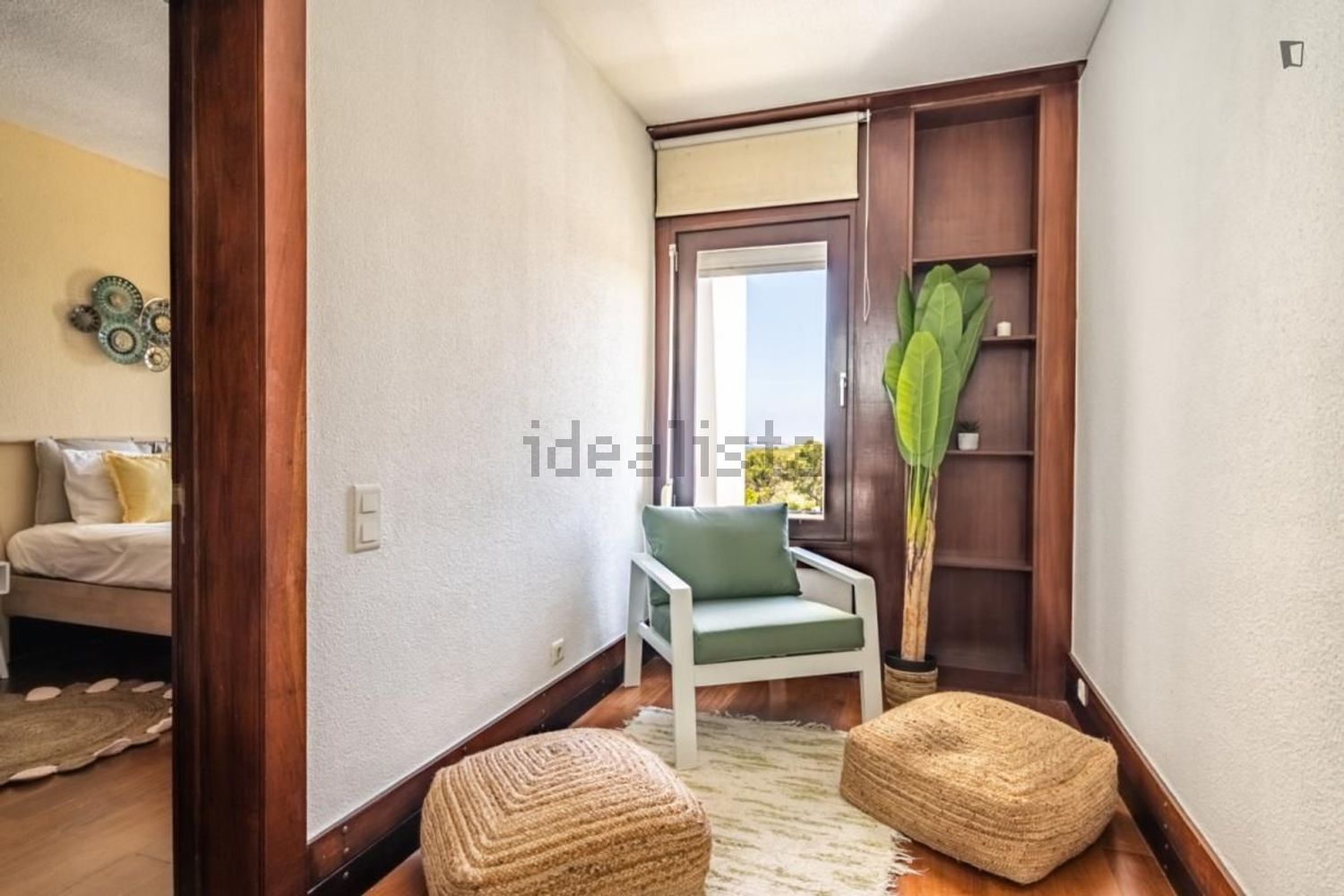 出租公寓 t2在Rua da Azinheira - 客厅