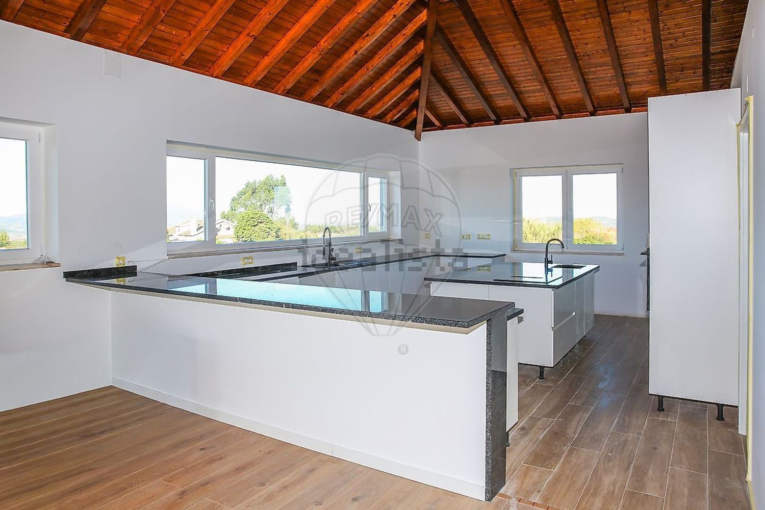 小楼房或独栋别墅出售在Carnota - 厨房