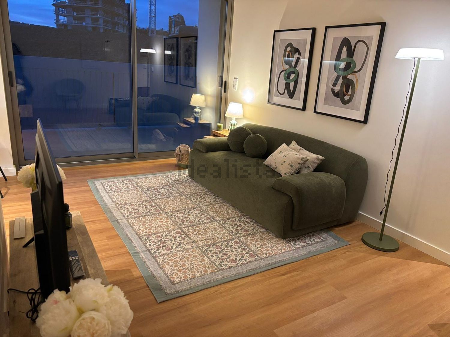 出租公寓 t1在Avenida Álvaro Cunhal - 客厅