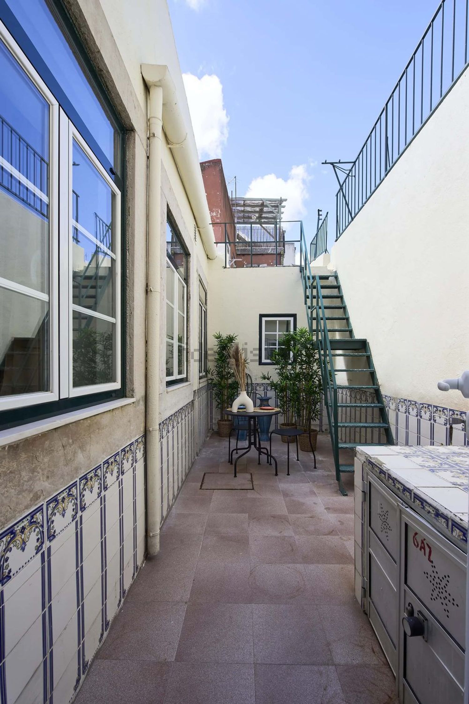 出租房间Calçada de Santo André, 92 - 阳台