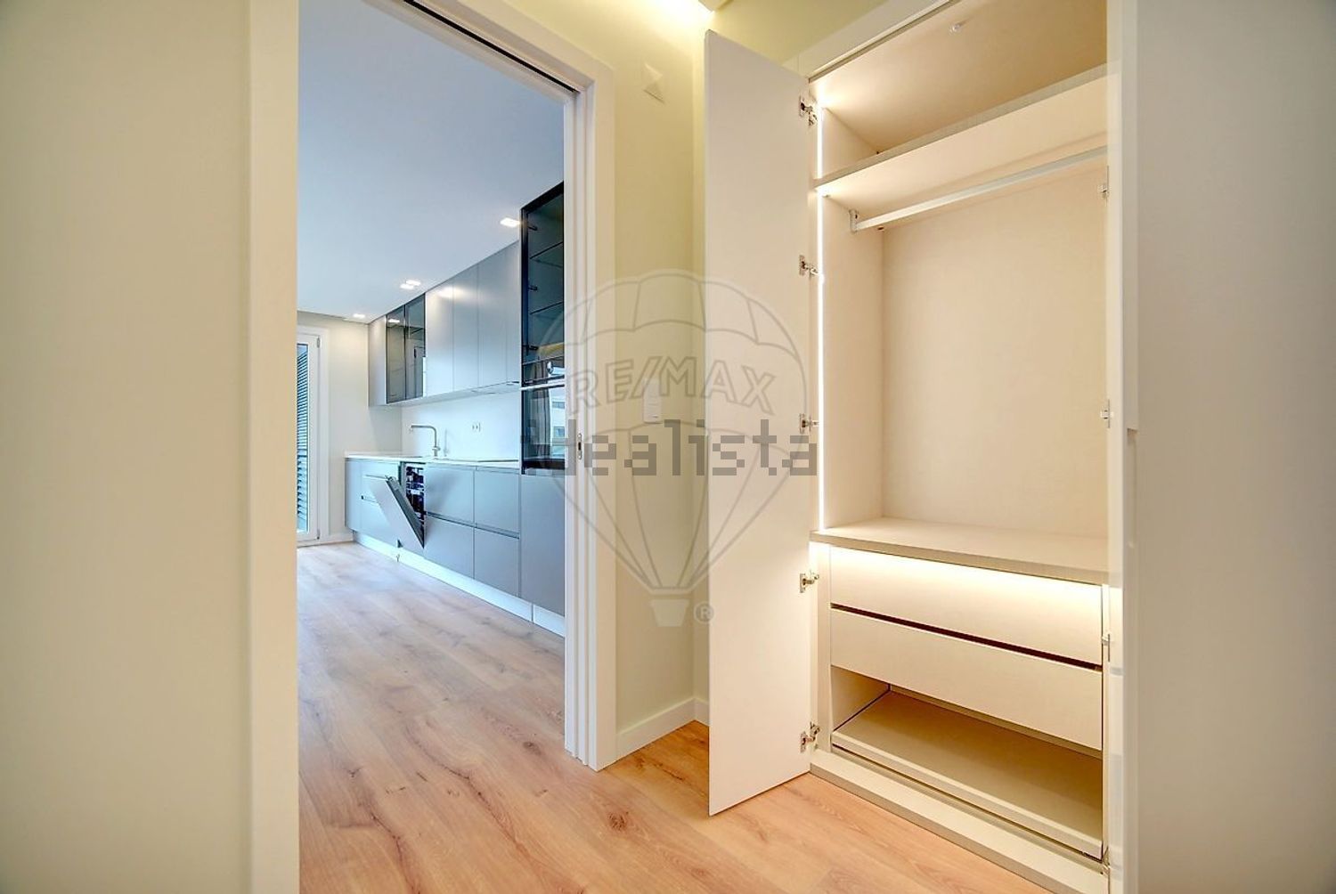 出租公寓 t2在Rua José Leiria Fernandes - 试衣间