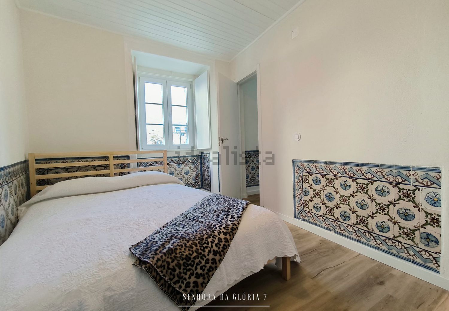 出租公寓 t2在Rua da Senhora da Glória, 7 - 卧室