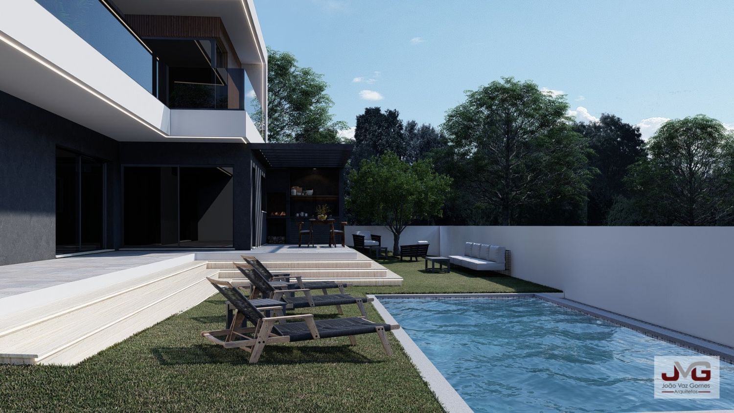 小楼房或独栋别墅出售在Centro - 游泳池