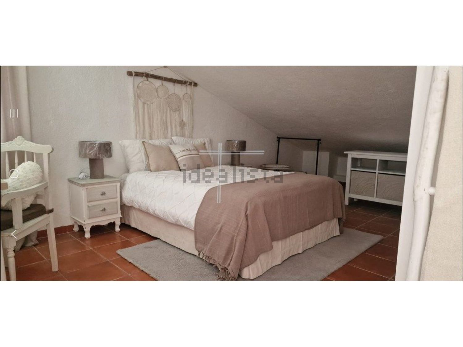 出租小楼房在Verdizela - 卧室