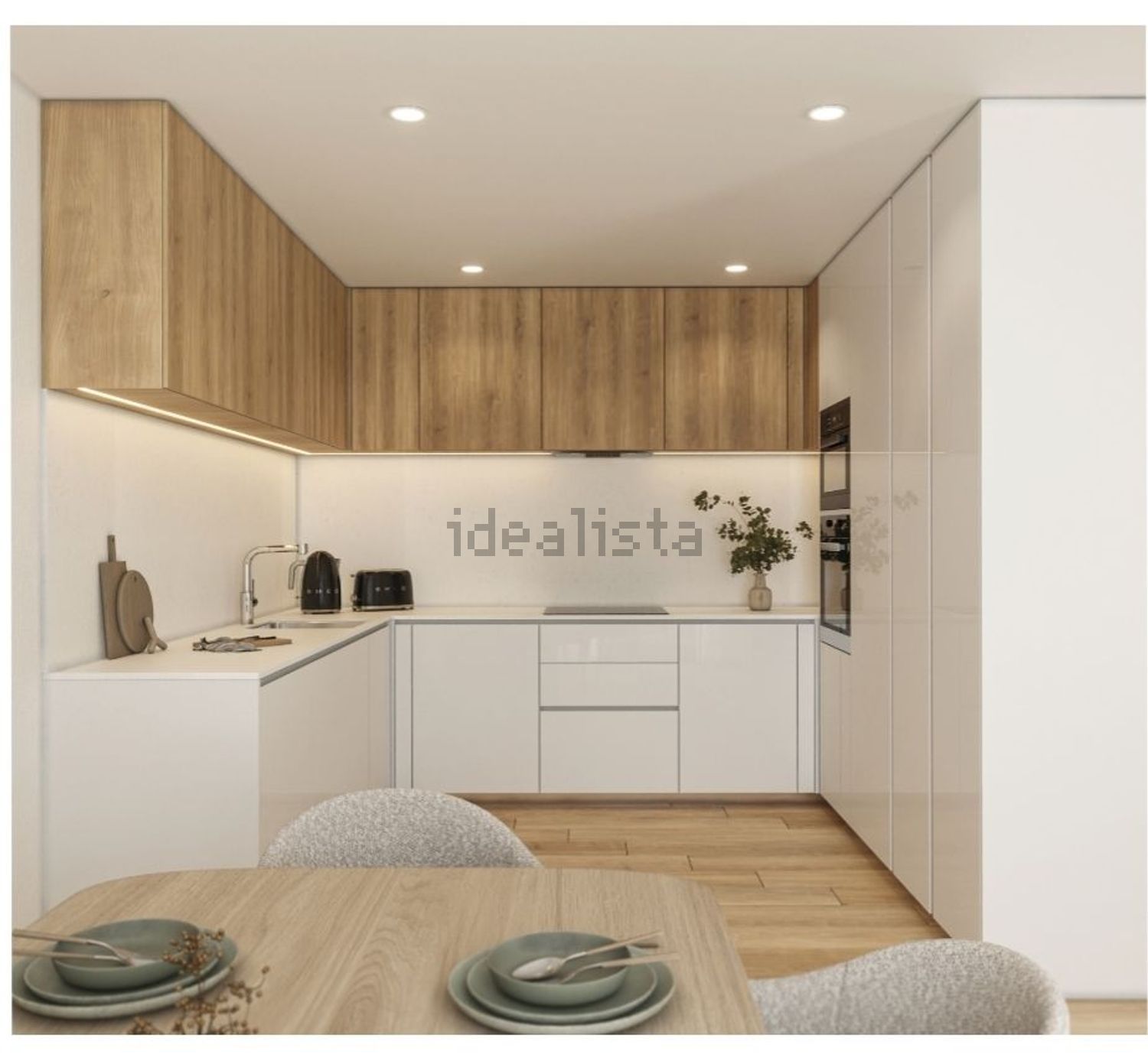 公寓 t2出售在Rua Eurico Rodrigues Lima, 3 a - 厨房