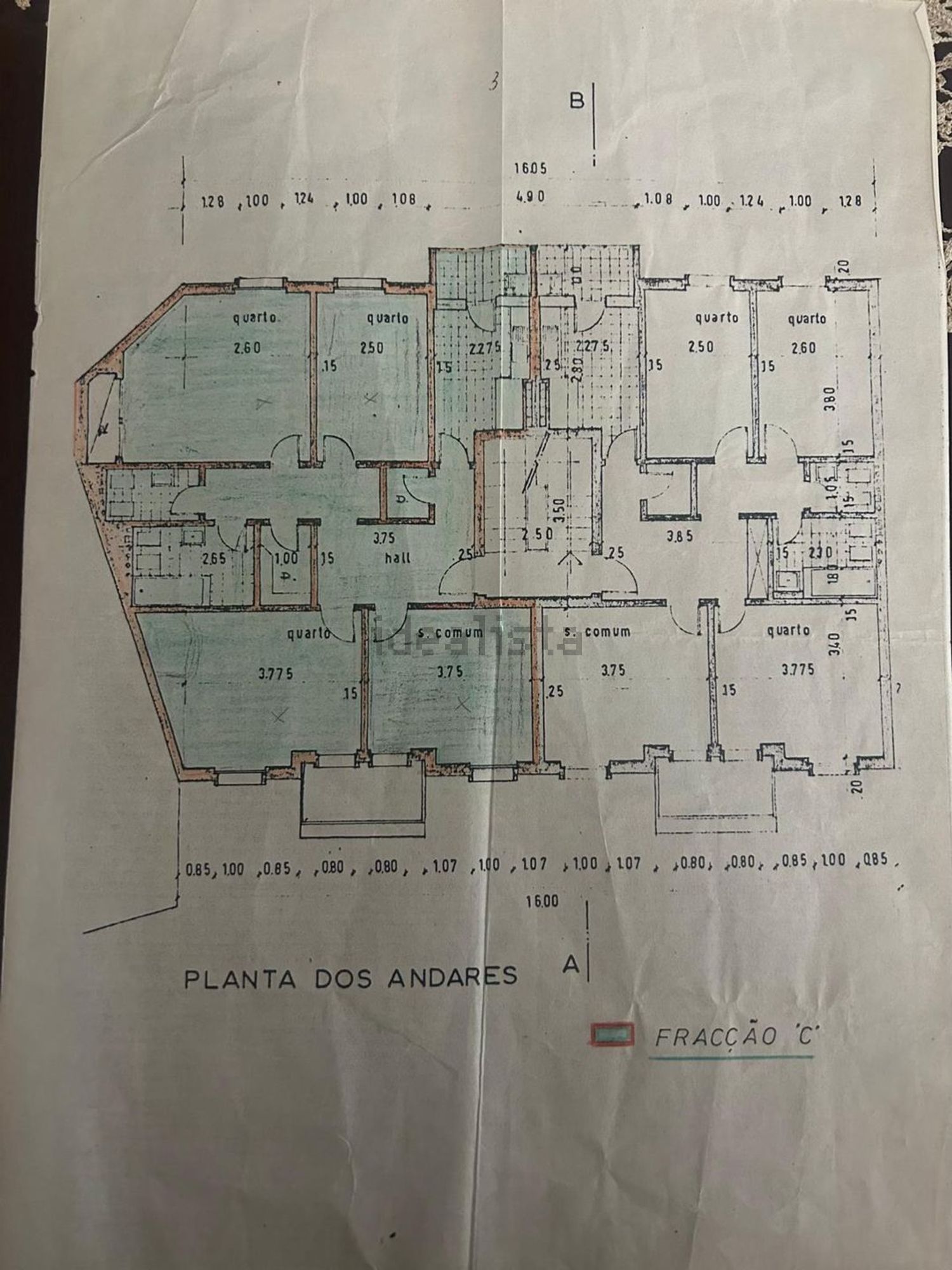公寓 t3出售在Praceta da Flamenga, 29 - 平面图
