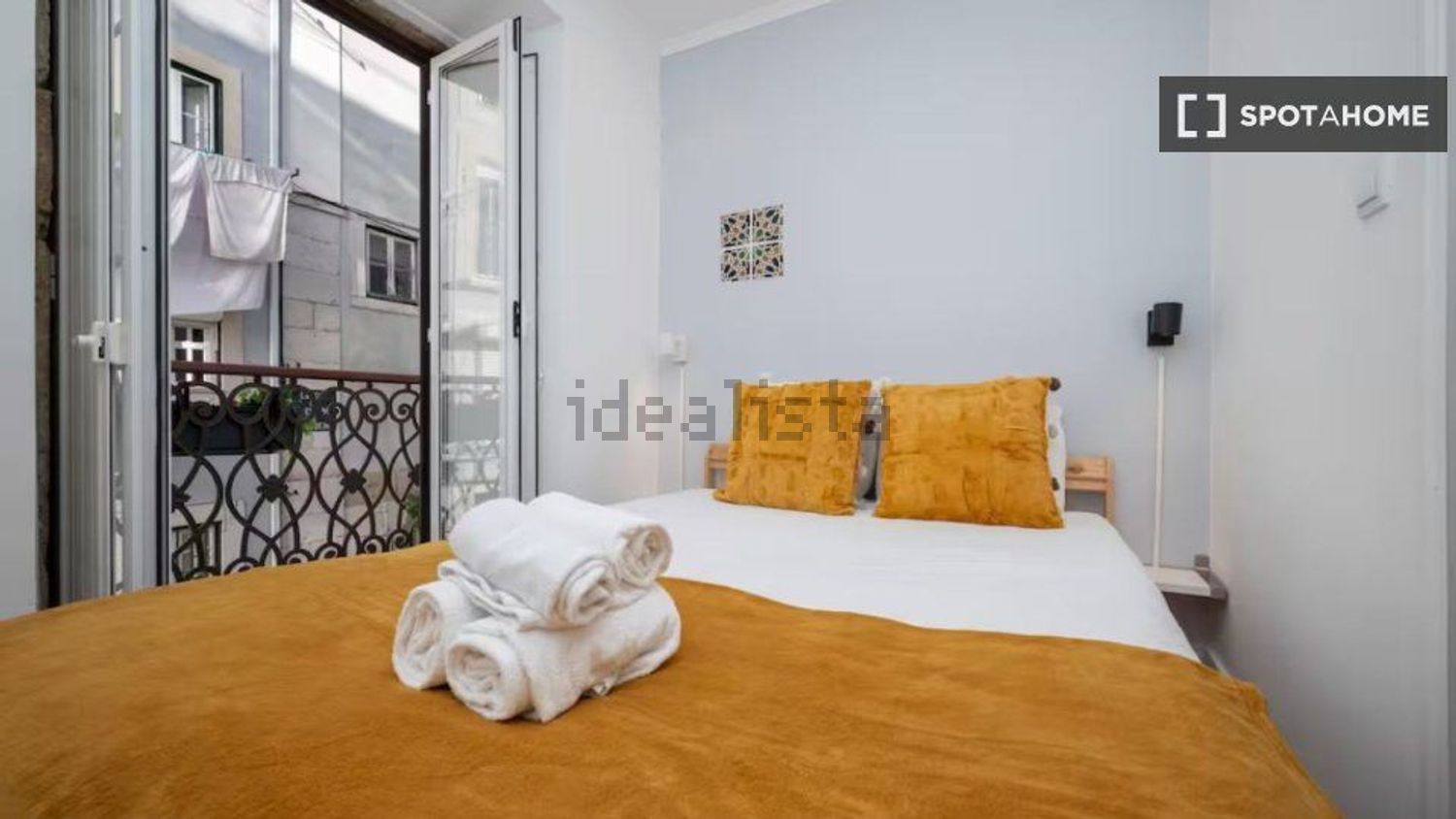 出租t0（单人公寓）在Largo do Sequeira - 客厅