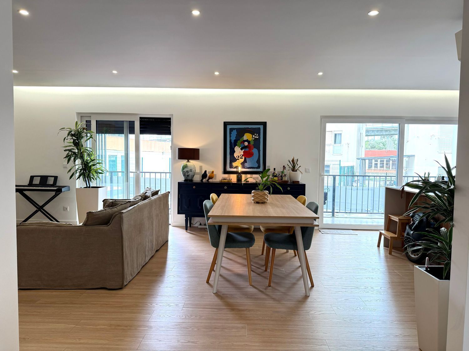 出租公寓 t2在Travessa das Prioras, 3 - 客厅