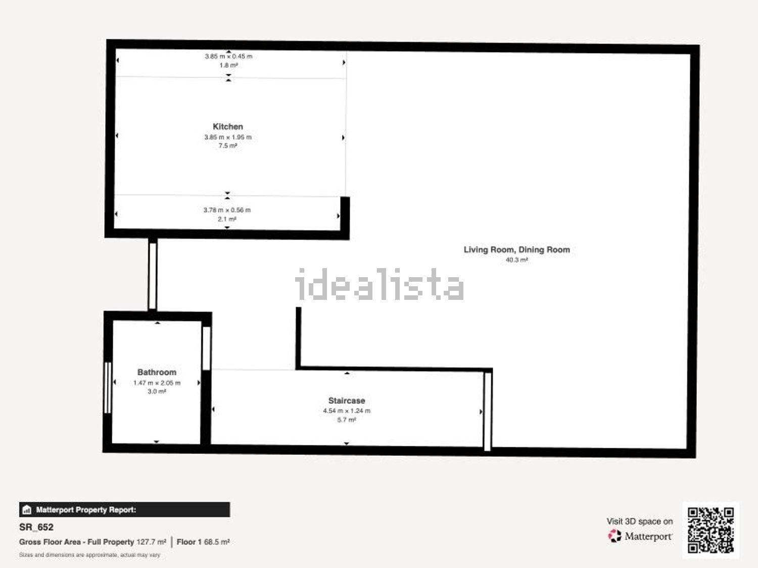 双拼别墅出售在Porto Salvo - 平面图