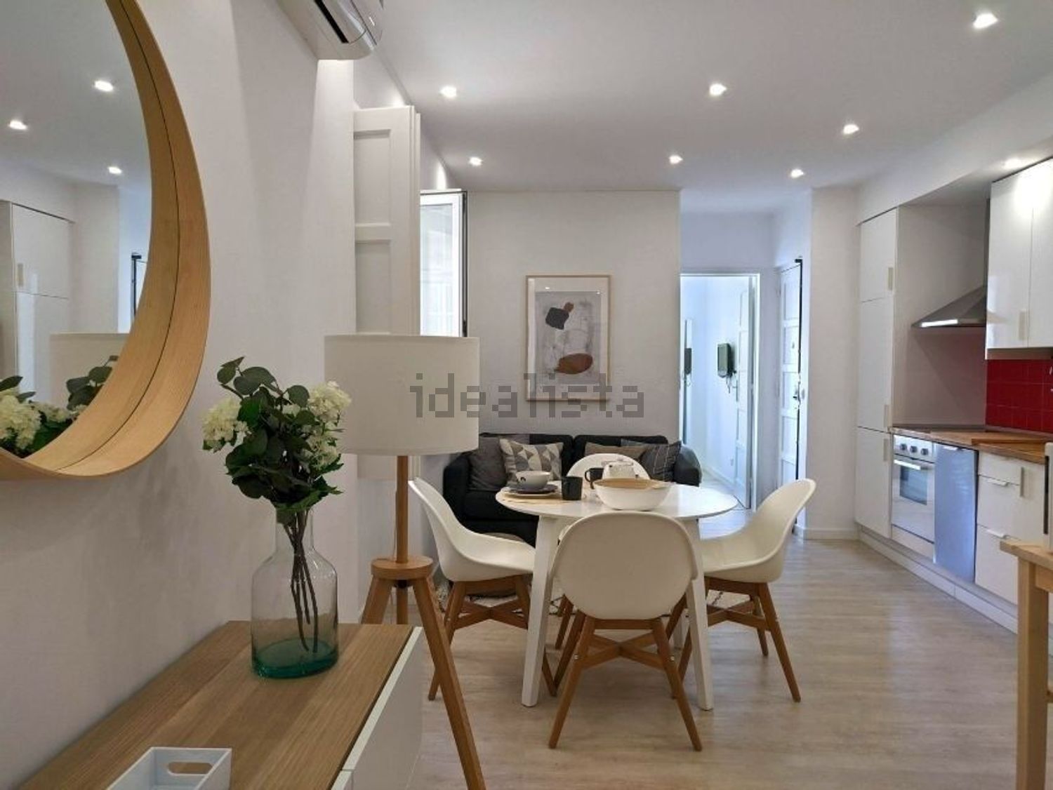 出租公寓 t1Calçada Necessidades, 66 - 客厅