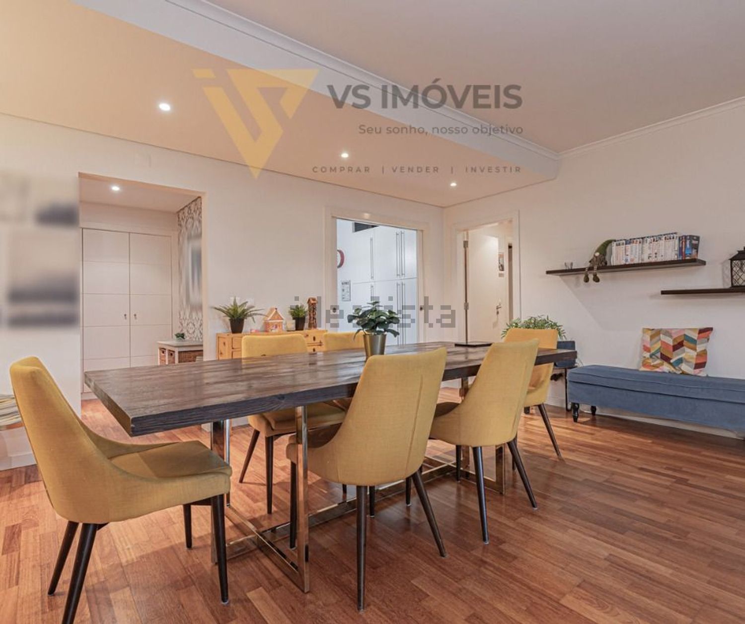 出租公寓 t2在Rua dos Faisões - 客厅