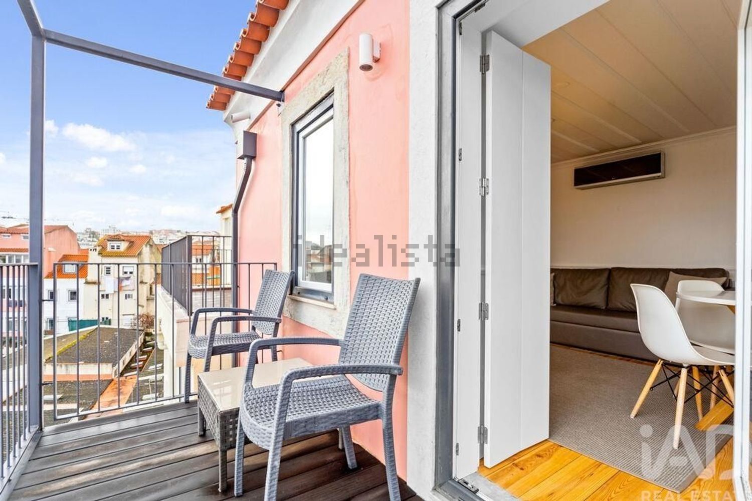 出租公寓 t1在Príncipe Real - São Bento - 阳台