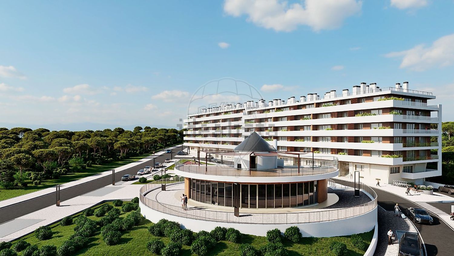 公寓 t1出售在Vialonga - 游泳池