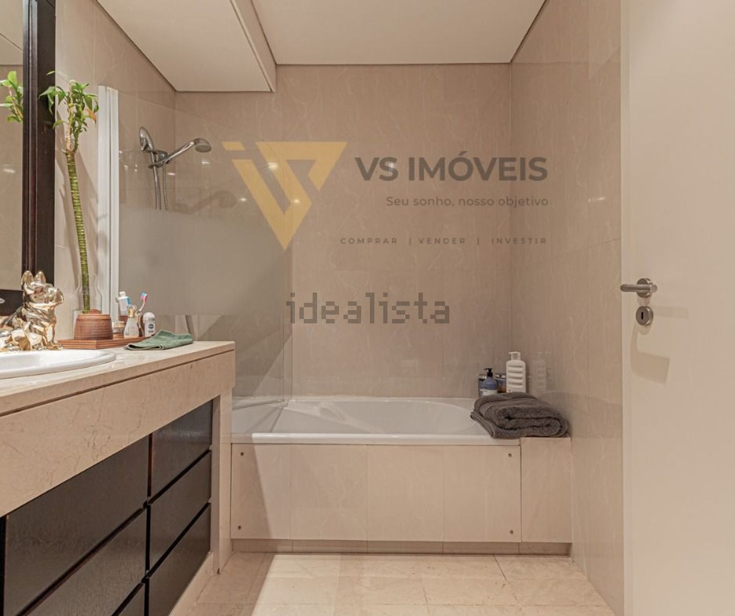 出租公寓 t2在Rua dos Faisões - 卫生间