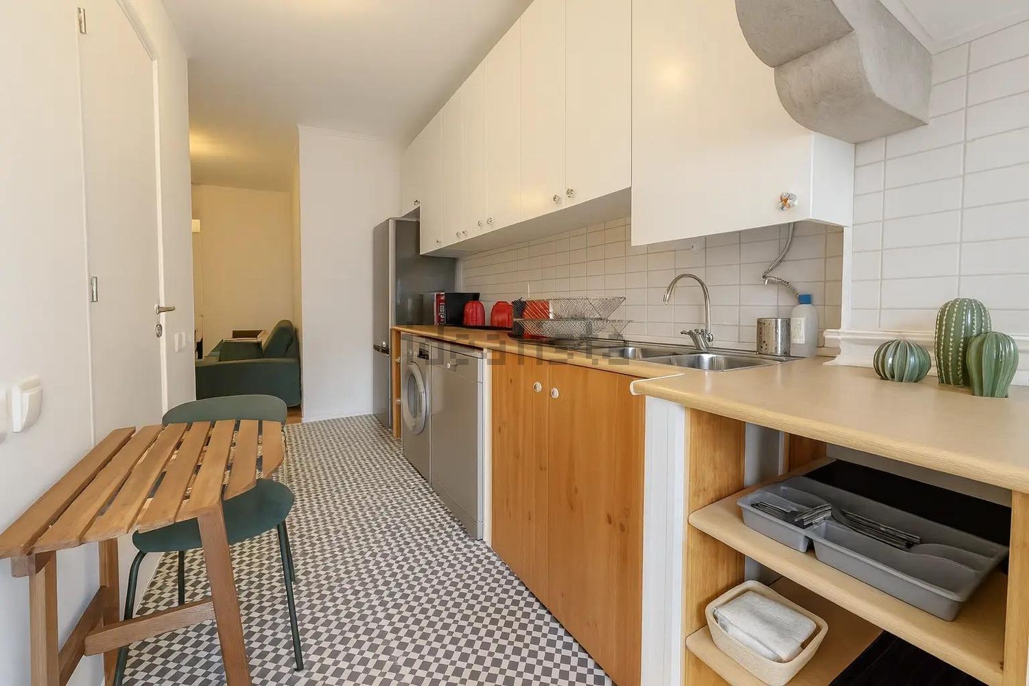 出租房间在Rua Leite de Vasconcelos, 77 - 厨房