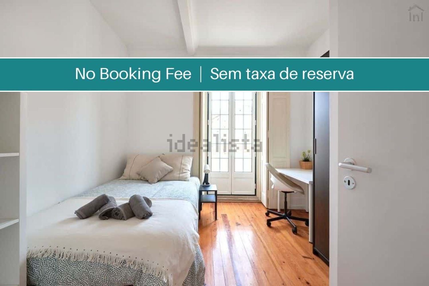 出租房间在Rua São José, 93 - 卧室