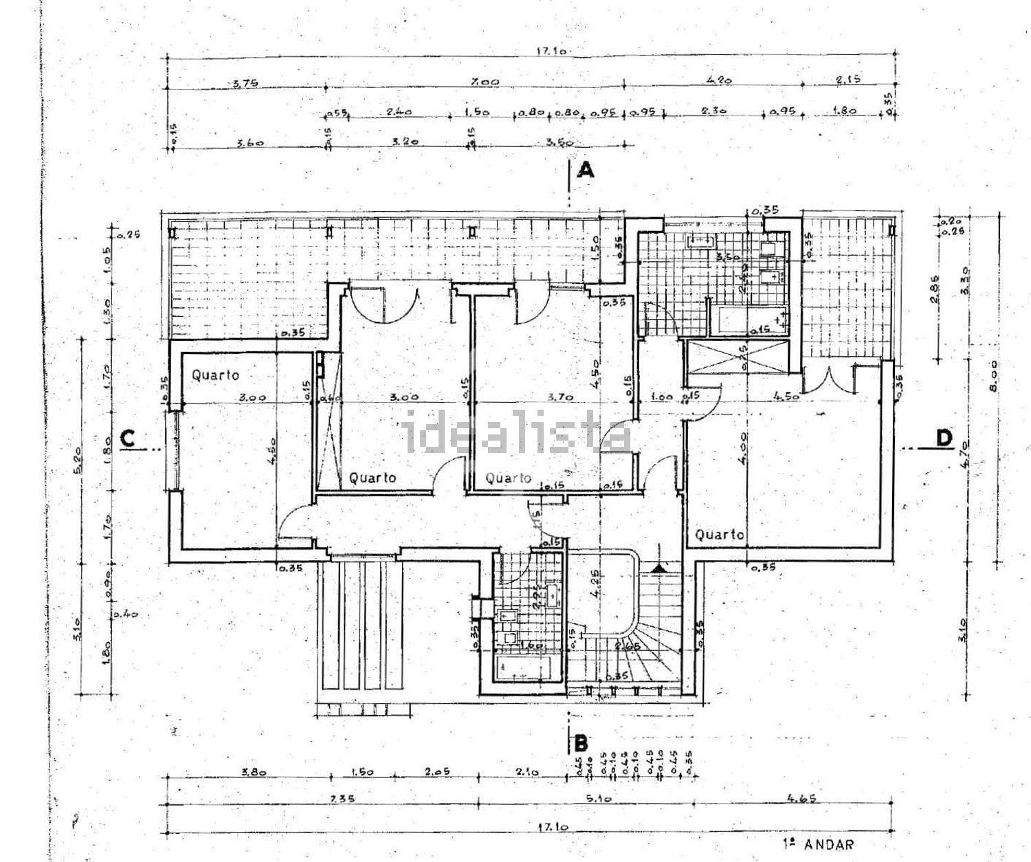 小楼房或独栋别墅出售在Santo Antão e São Julião do Tojal - 平面图