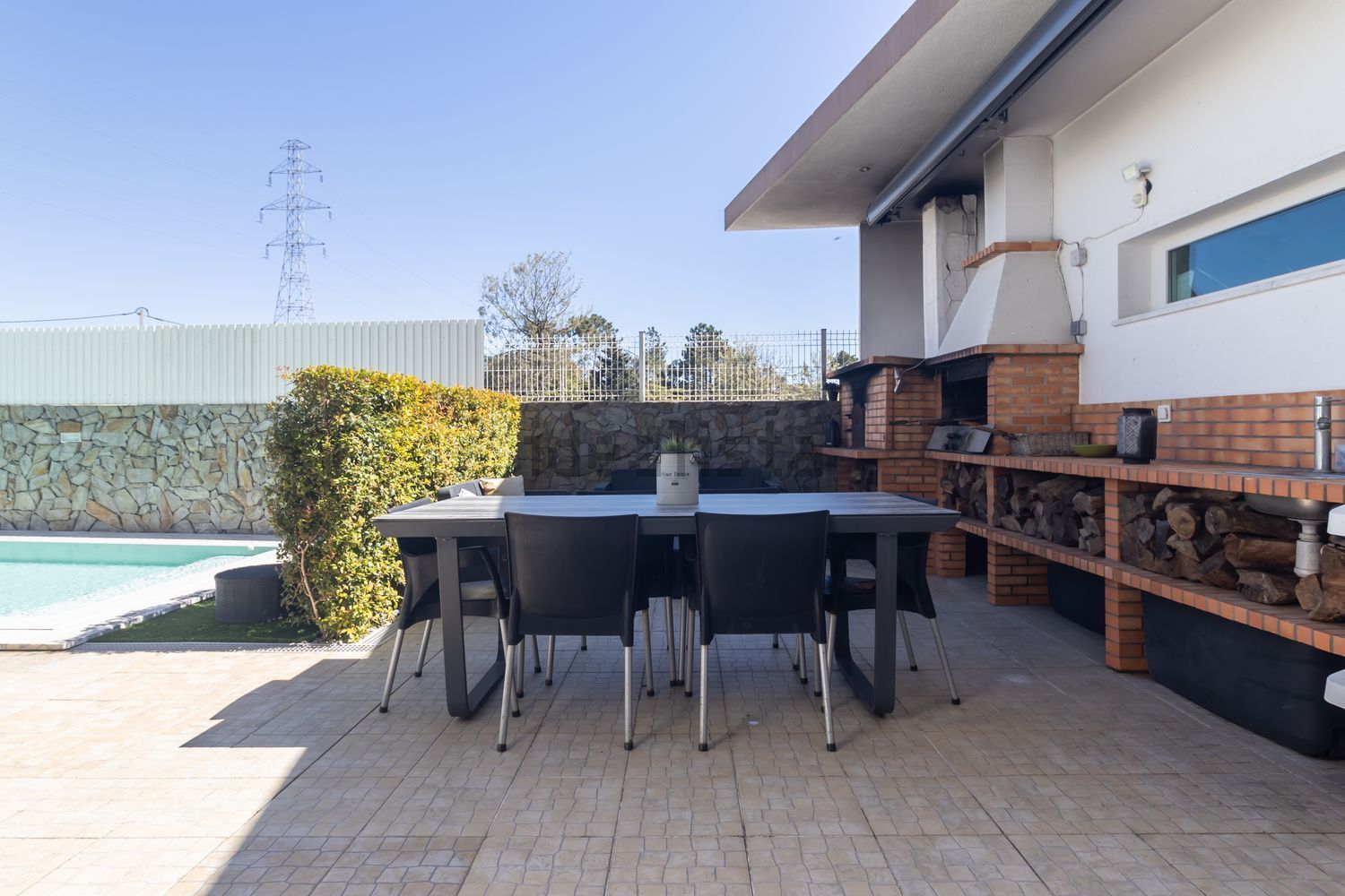 小楼房或独栋别墅出售在Rua Jorge Brum do Canto - 阳台