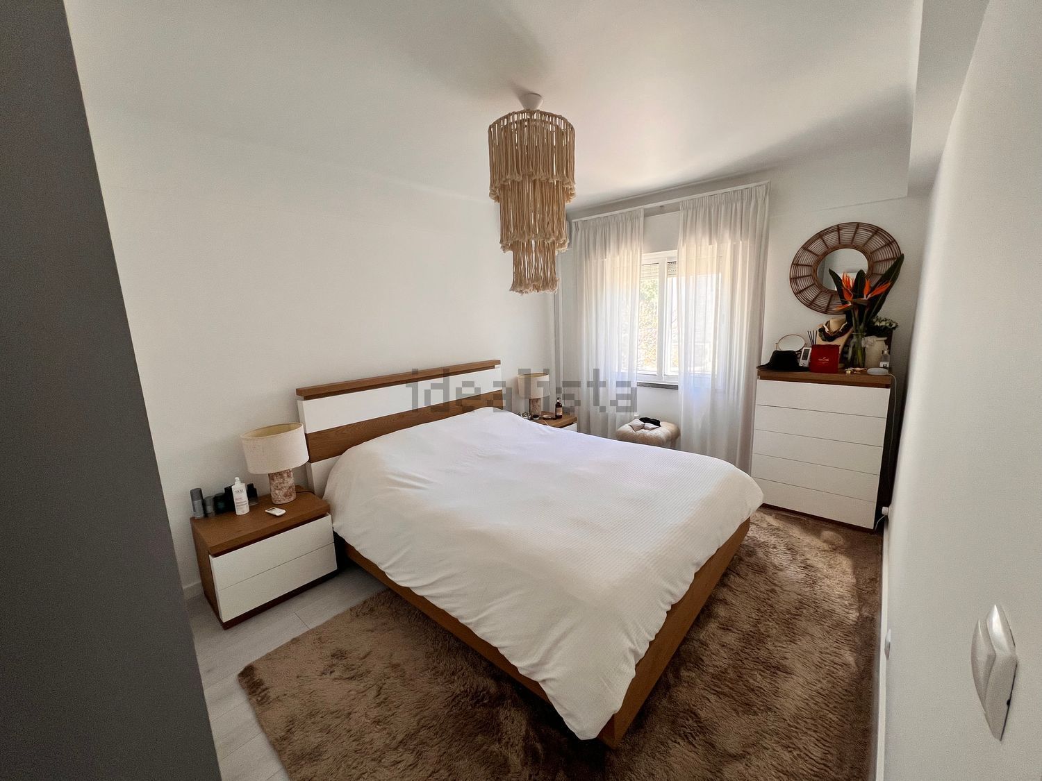 出租公寓 t3在Rua Guiomar Torresão, 61 - 卧室