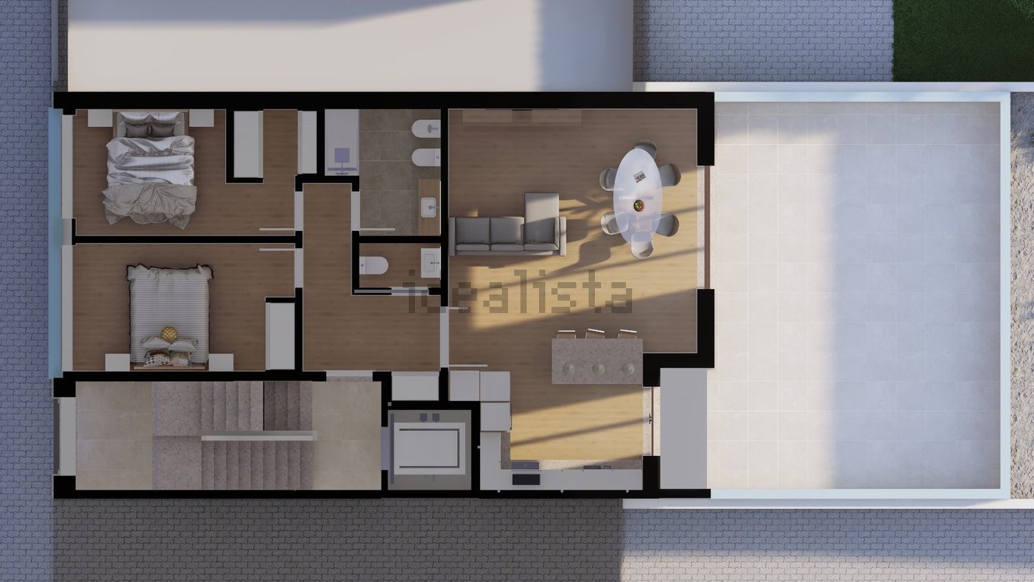 公寓 t2出售在Avenida José Antunes, 14 - 平面图