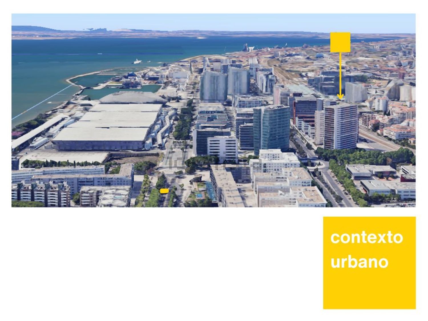 出租公寓 t1在Avenida Dom João II - 视线