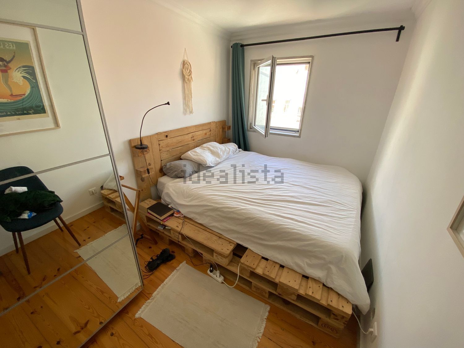 出租复式公寓在Rua da Senhora da Glória - 卧室