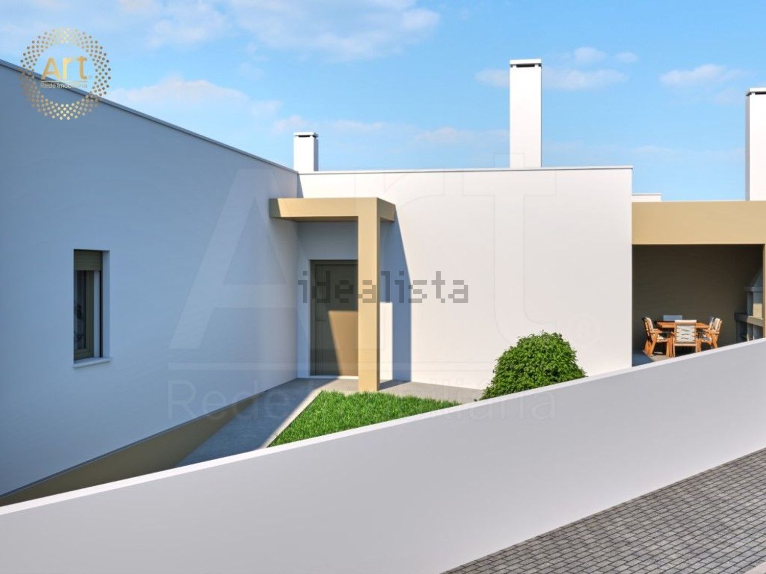 小楼房或独栋别墅出售在Avenida Principal - 外立面