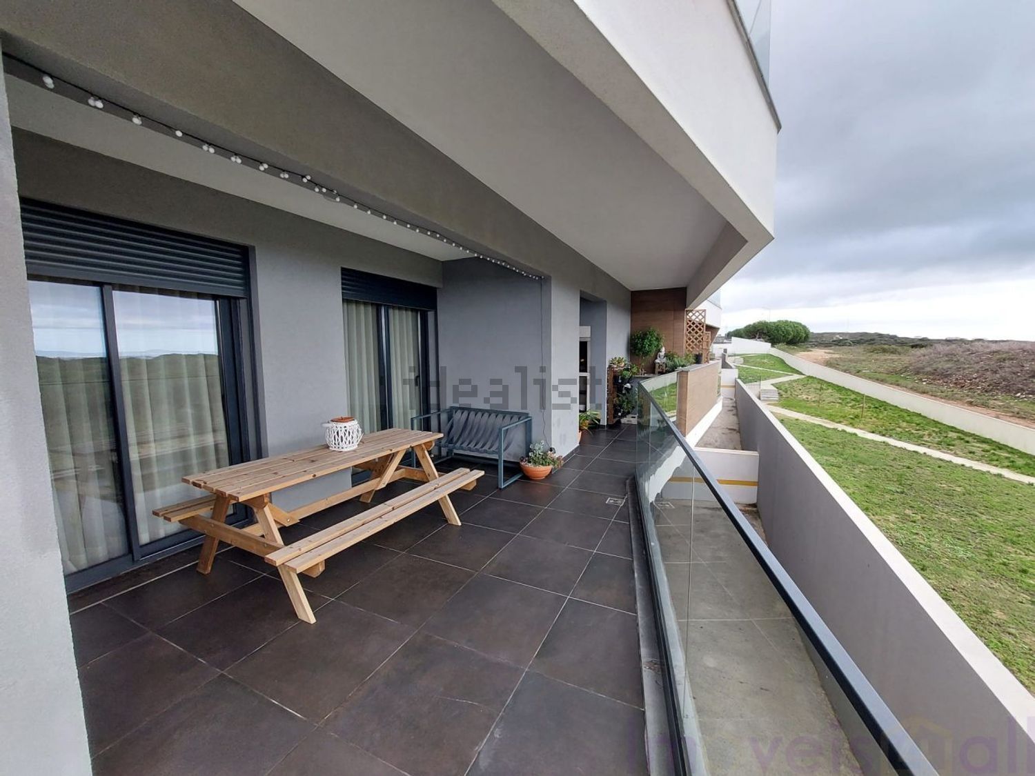 出租公寓 t2在Serra de Carnaxide - 阳台