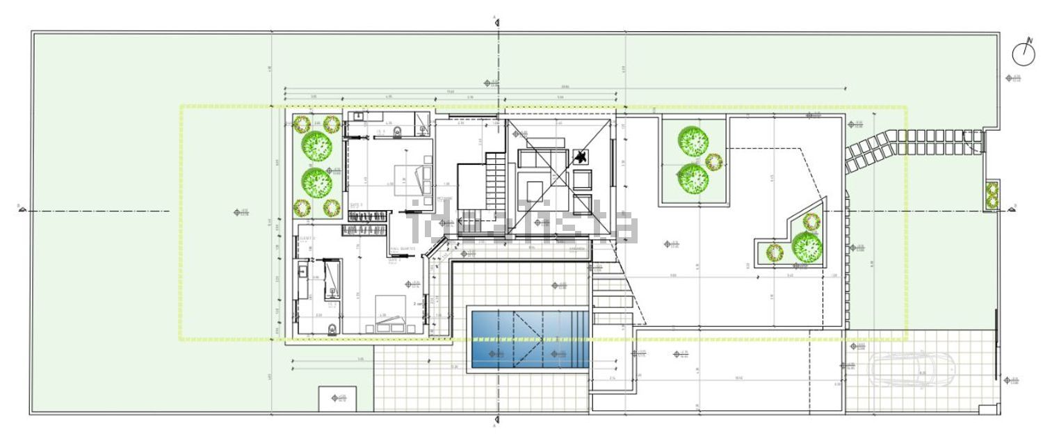 小楼房或独栋别墅出售在Avenida Pinhal do Arneiro - 平面图