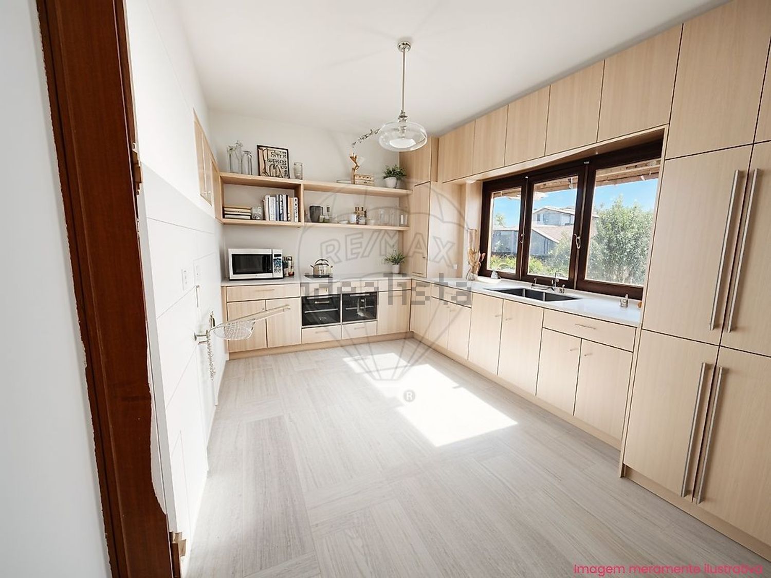 小楼房或独栋别墅出售在Lamas e Cercal - 厨房