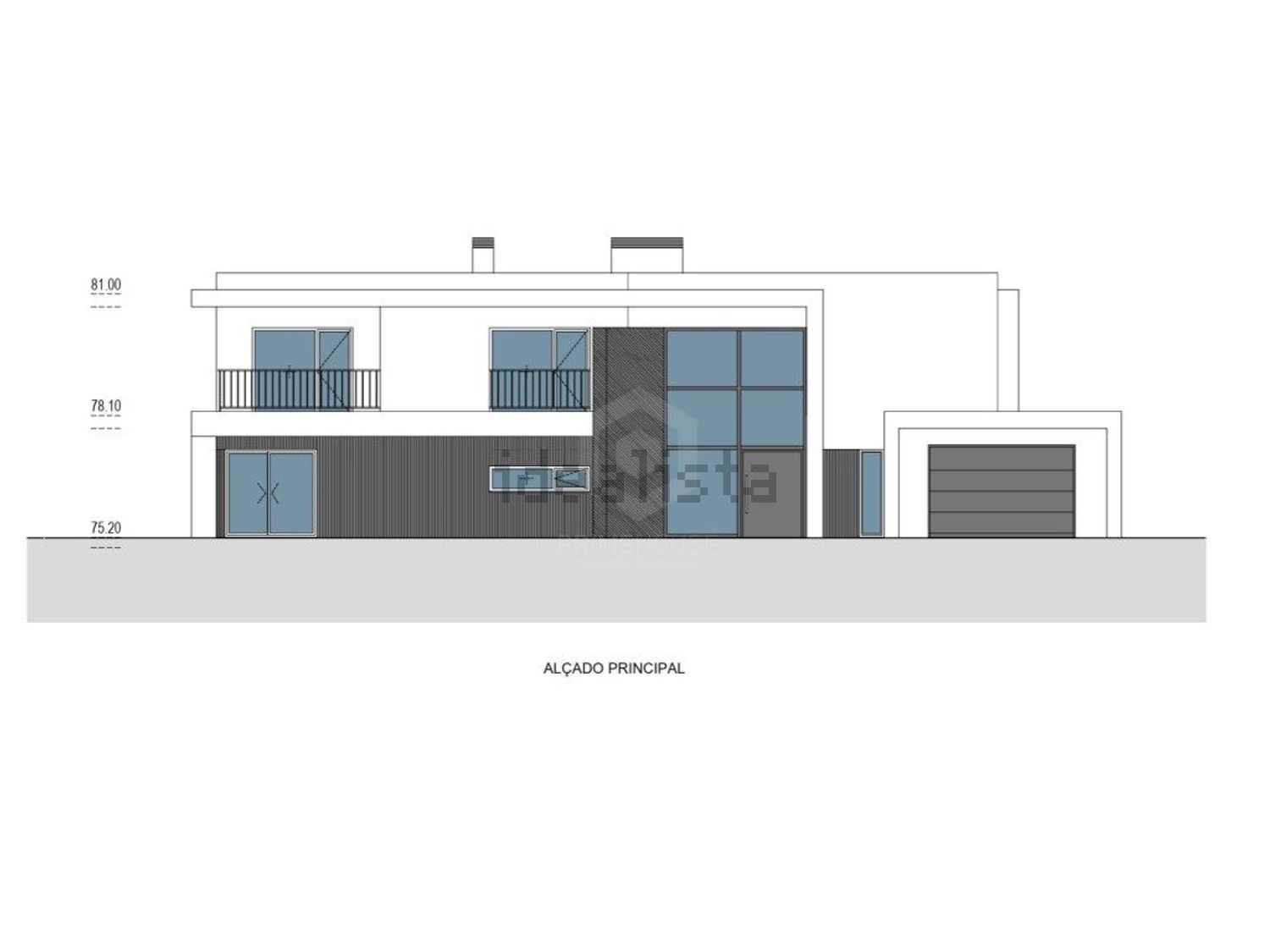 小楼房或独栋别墅出售在Rua Natália Correia, 21 - 平面图